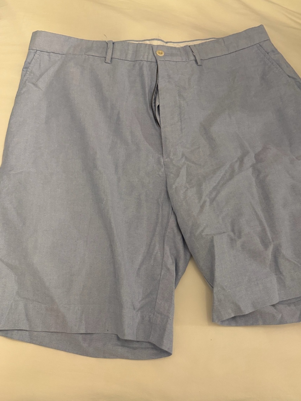 Ralph Lauren Light Blue Flat-Front Men's Shorts